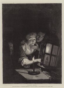 Stolen Kisses by Godfried Schalcken